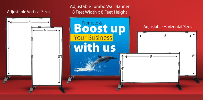 Jumbo wall printing